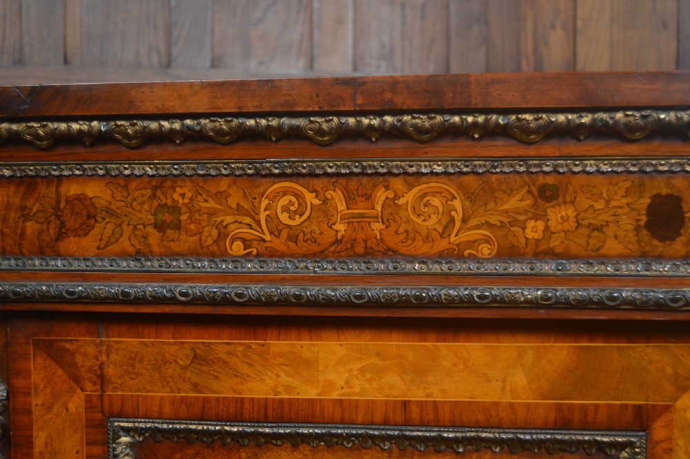 Pair of Victorian Walnut Pier Cabinets View VII