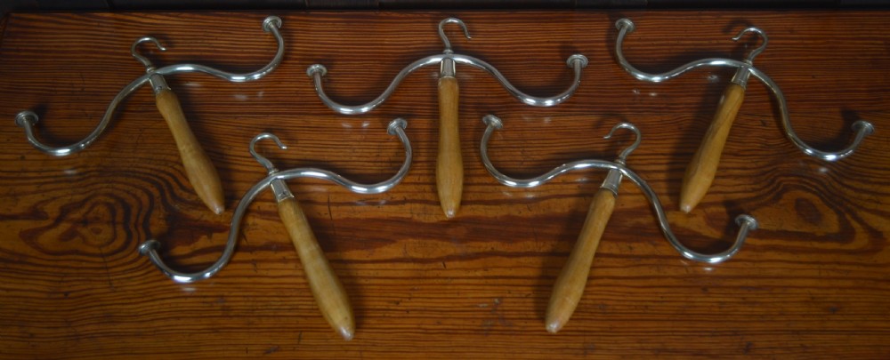 Set of 5 Barristers Wig & Gown Hangers