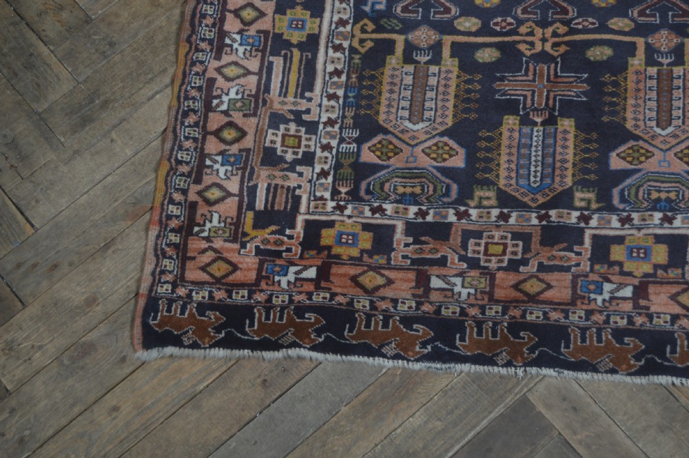Vintage Ghochan Hand Woven Woollen Rug View V