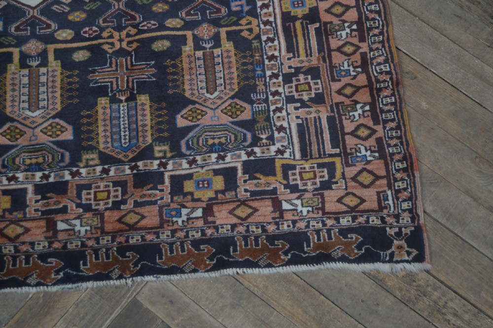 Vintage Ghochan Hand Woven Woollen Rug View VI