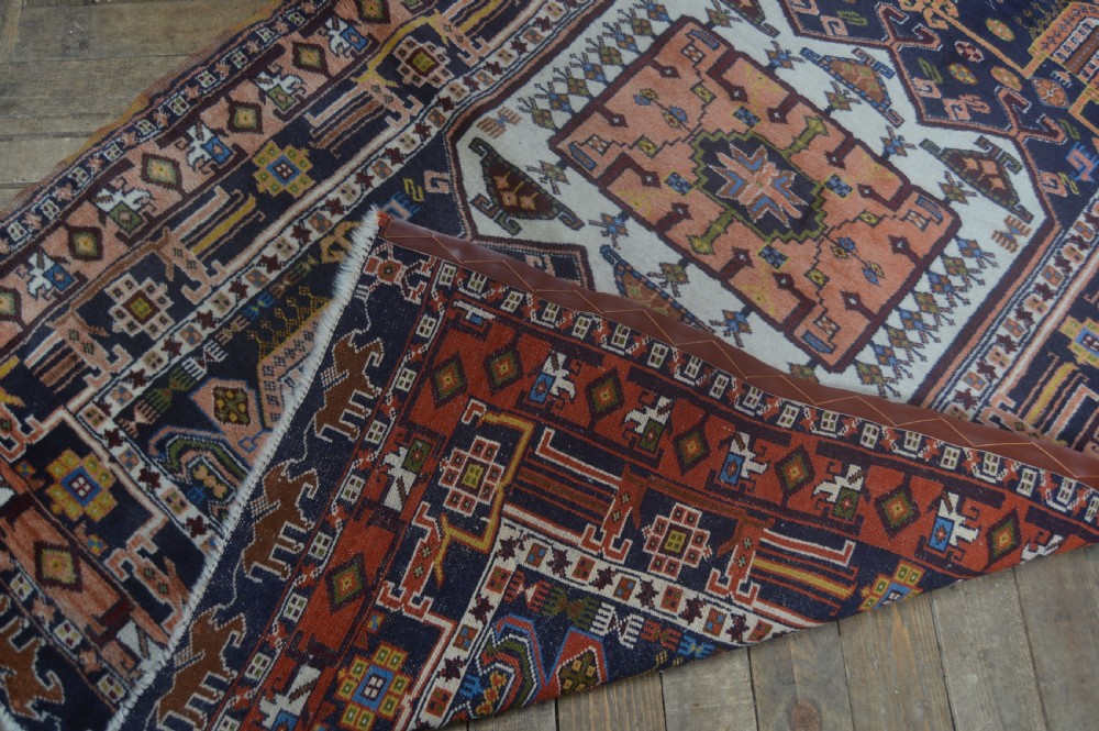 Vintage Ghochan Hand Woven Woollen Rug View VIII