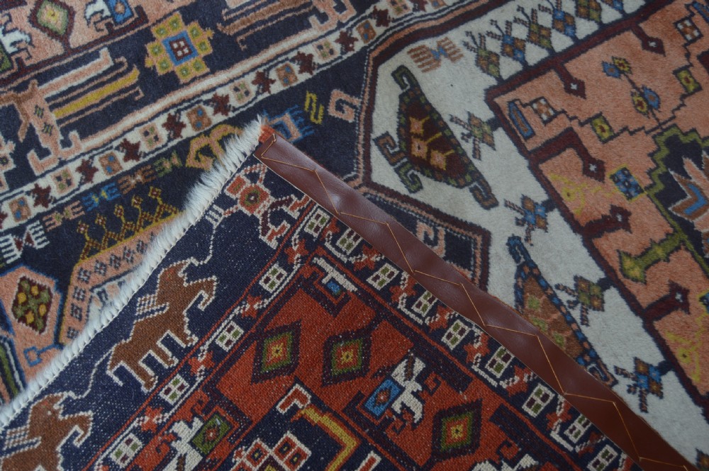 Vintage Ghochan Hand Woven Woollen Rug View X