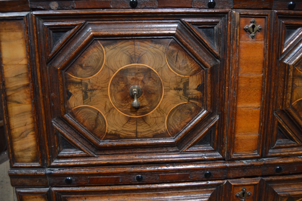 Carolean Style Oak Chest of Drawers View III