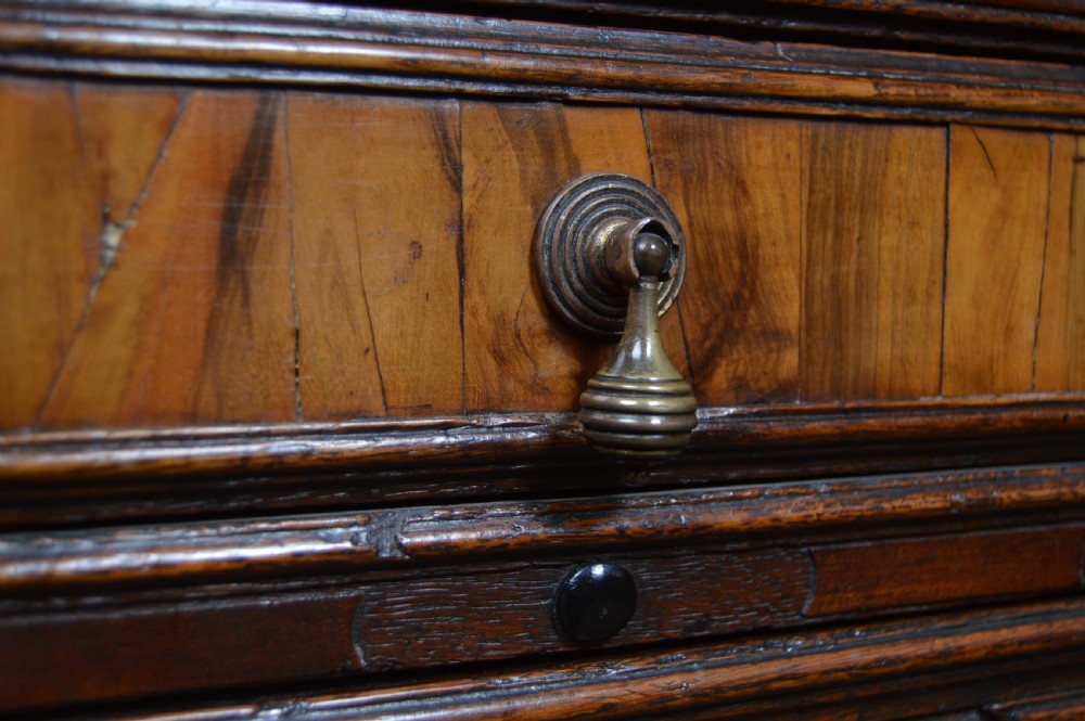 Carolean Style Oak Chest of Drawers View V