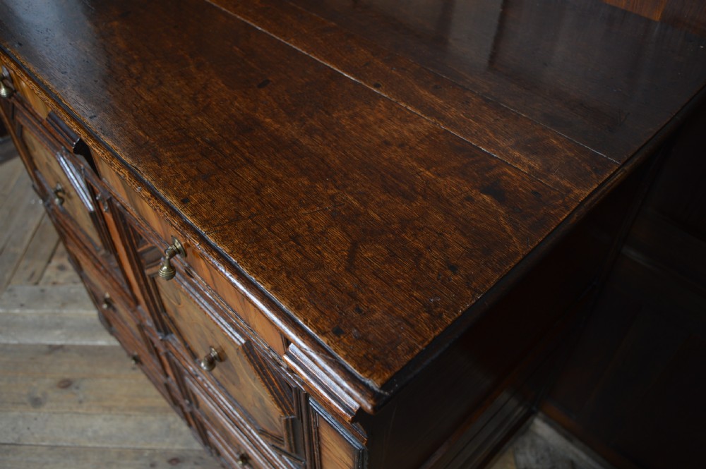Carolean Style Oak Chest of Drawers View X
