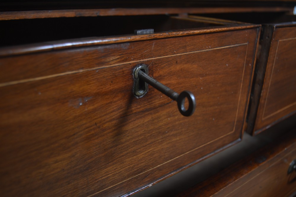 Georgian Mahogany Chest of Drawers View X