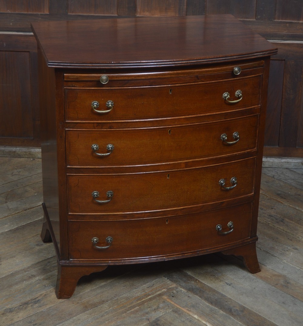 Edwardian Mahogany Bowfront Chest of Drawers