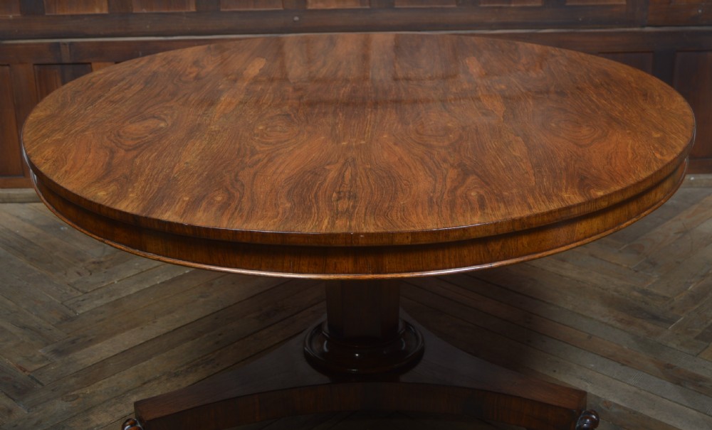 Victorian Rosewood Snap Top Table View XIV