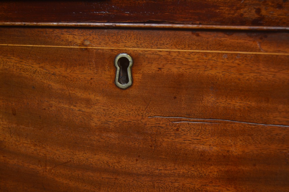 Georgian Mahogany Bow Front Chest of Drawers View III