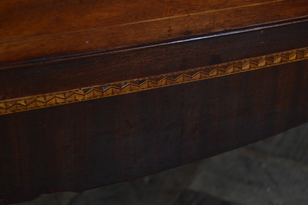 Georgian Mahogany Bow Front Chest of Drawers View X