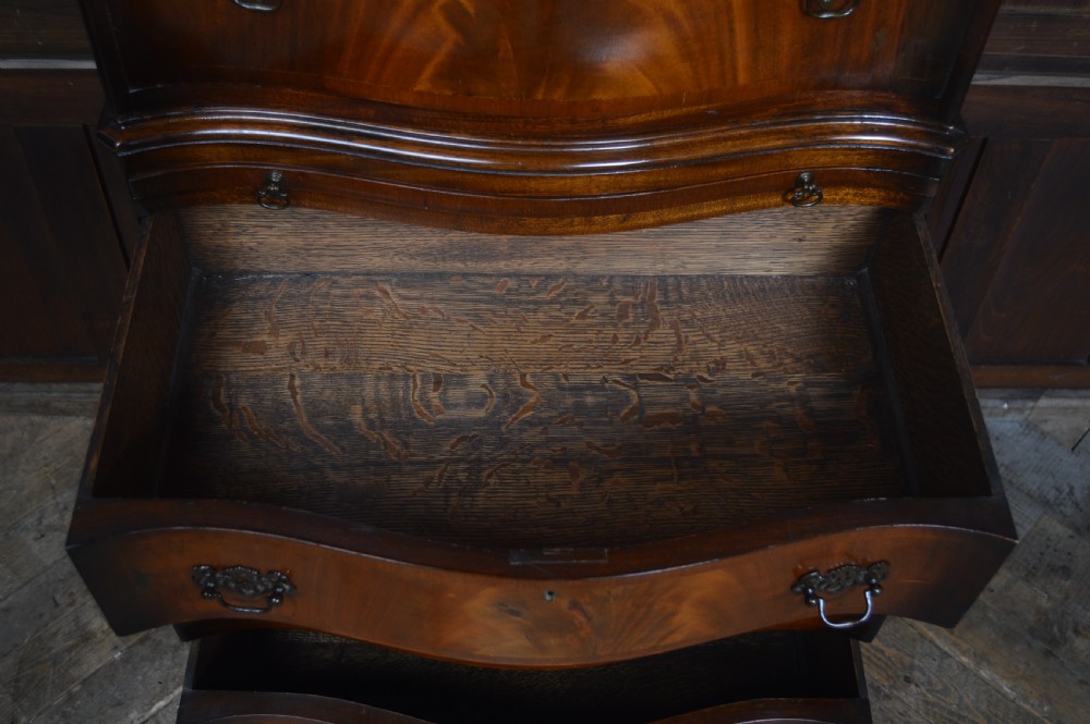 Edwardian Mahogany Chest on Chest View VIII