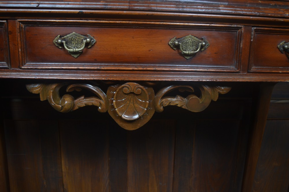 Walnut Office Cabinet on Stand View XIII