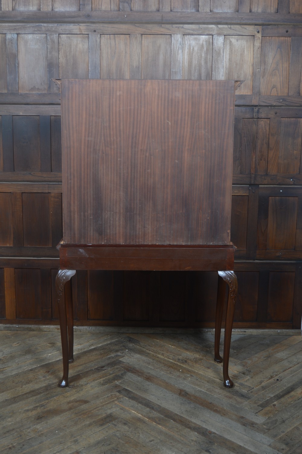 Walnut Office Cabinet on Stand View XVII