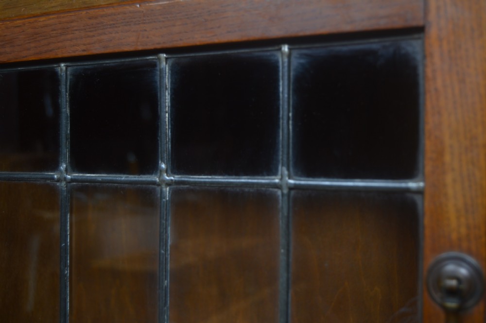 Edwardian Oak Minty Sectional Bookcase View XII