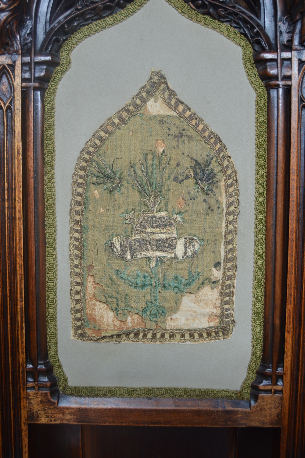 Pair of Gothic Style Victorian Chairs View XIII