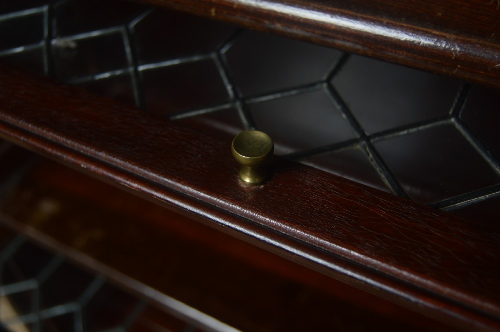 Edwardian Mahogany Sectional Bookcase View IX