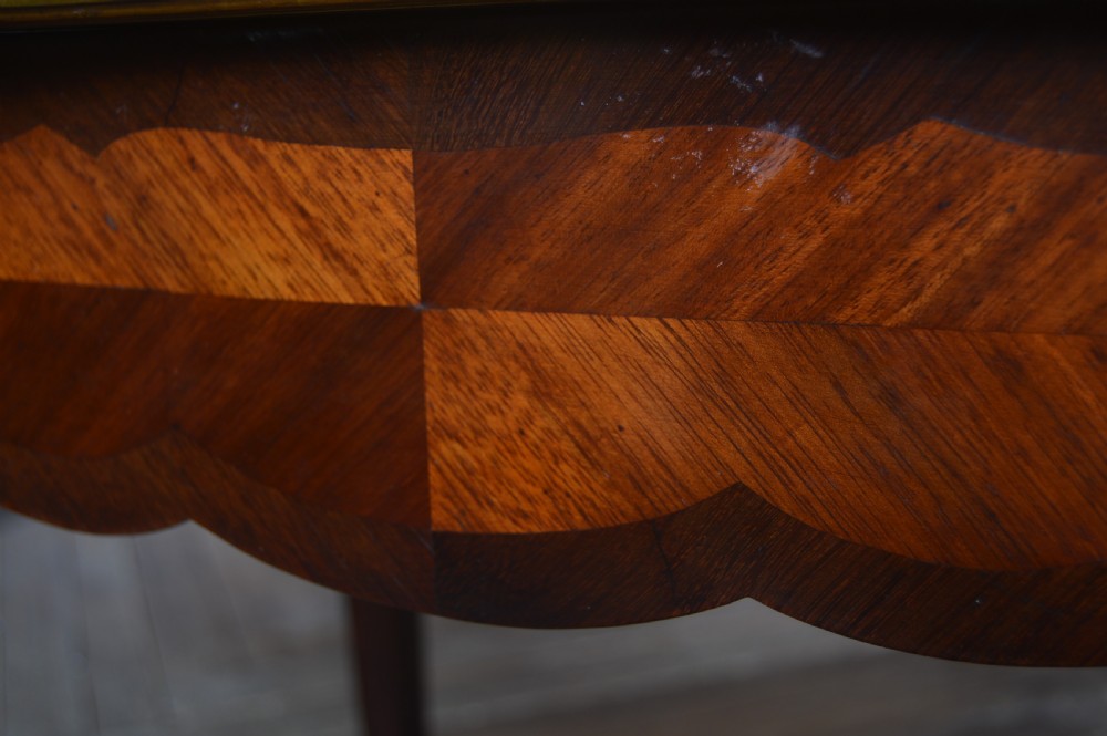 Victorian French Rosewood Card Table View XIV