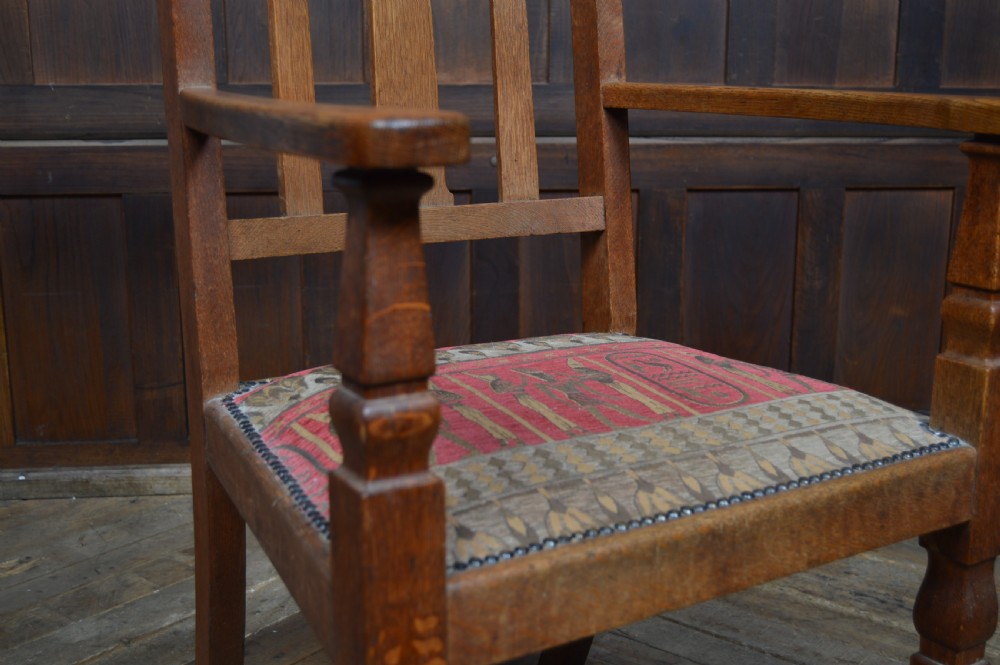 Oak Arts & Crafts Arm Chair View III