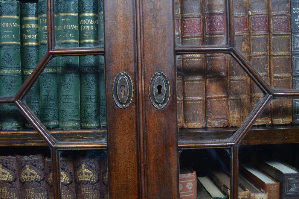 Mahogany Bookcase / Display Cabinet View III