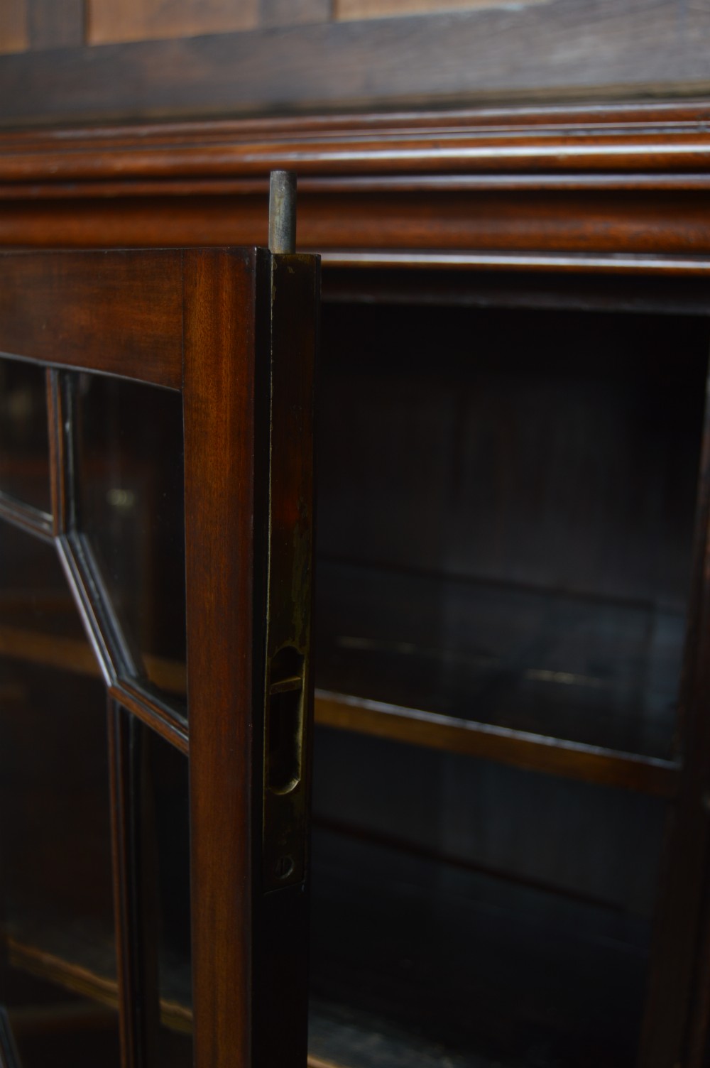 Mahogany Bookcase / Display Cabinet View VIII