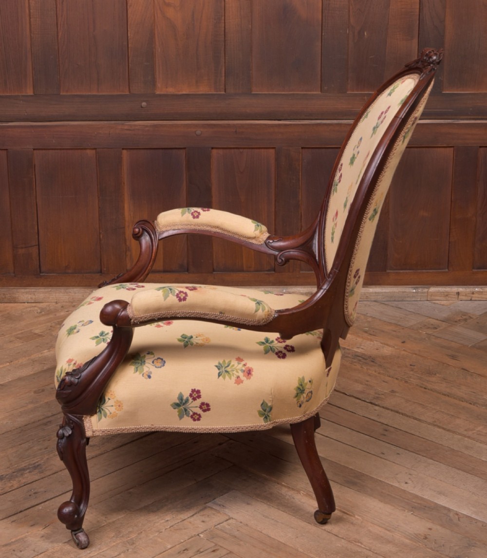 Victorian Walnut Arm-Chair View VII