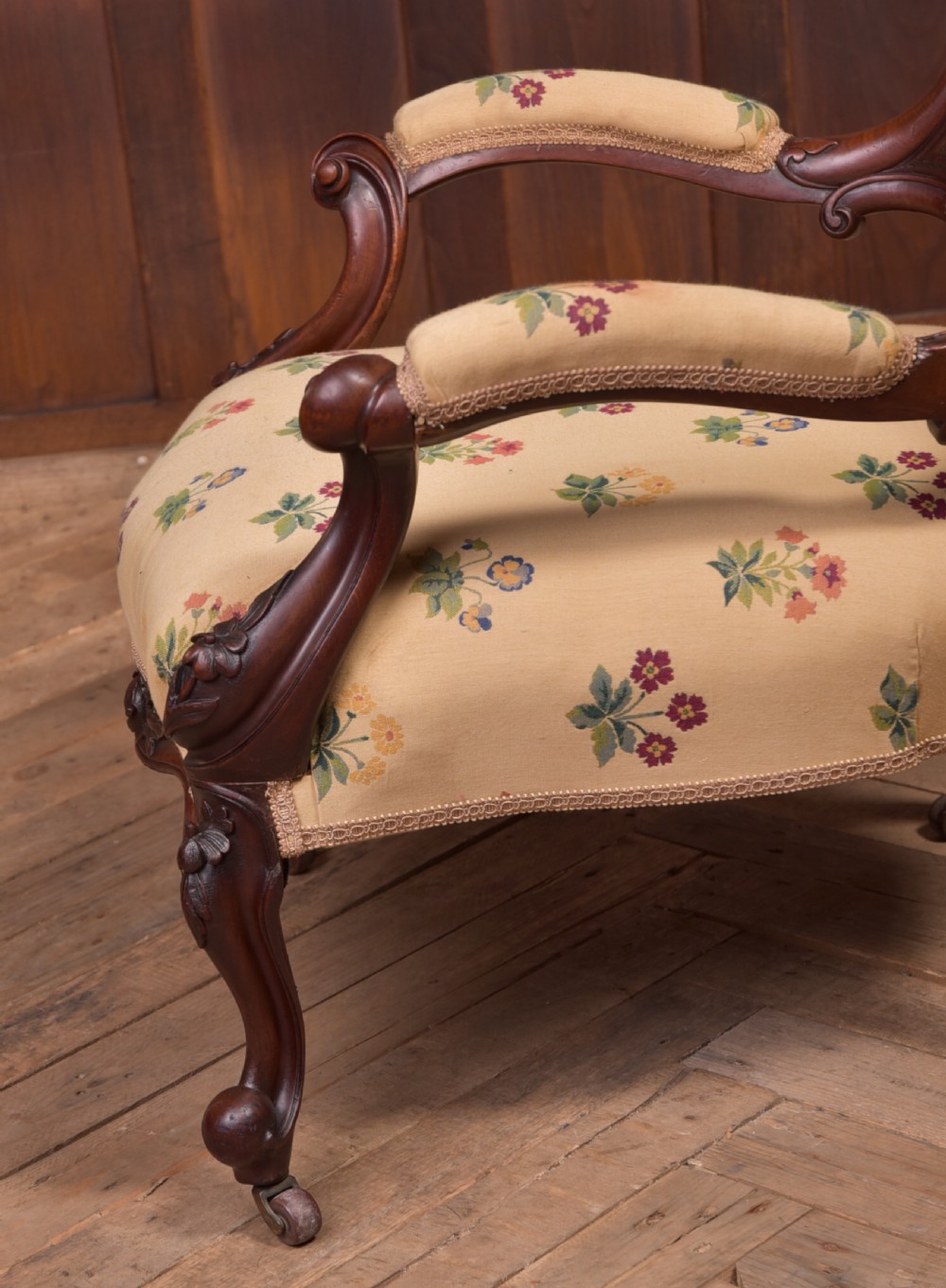 Victorian Walnut Arm-Chair View IX
