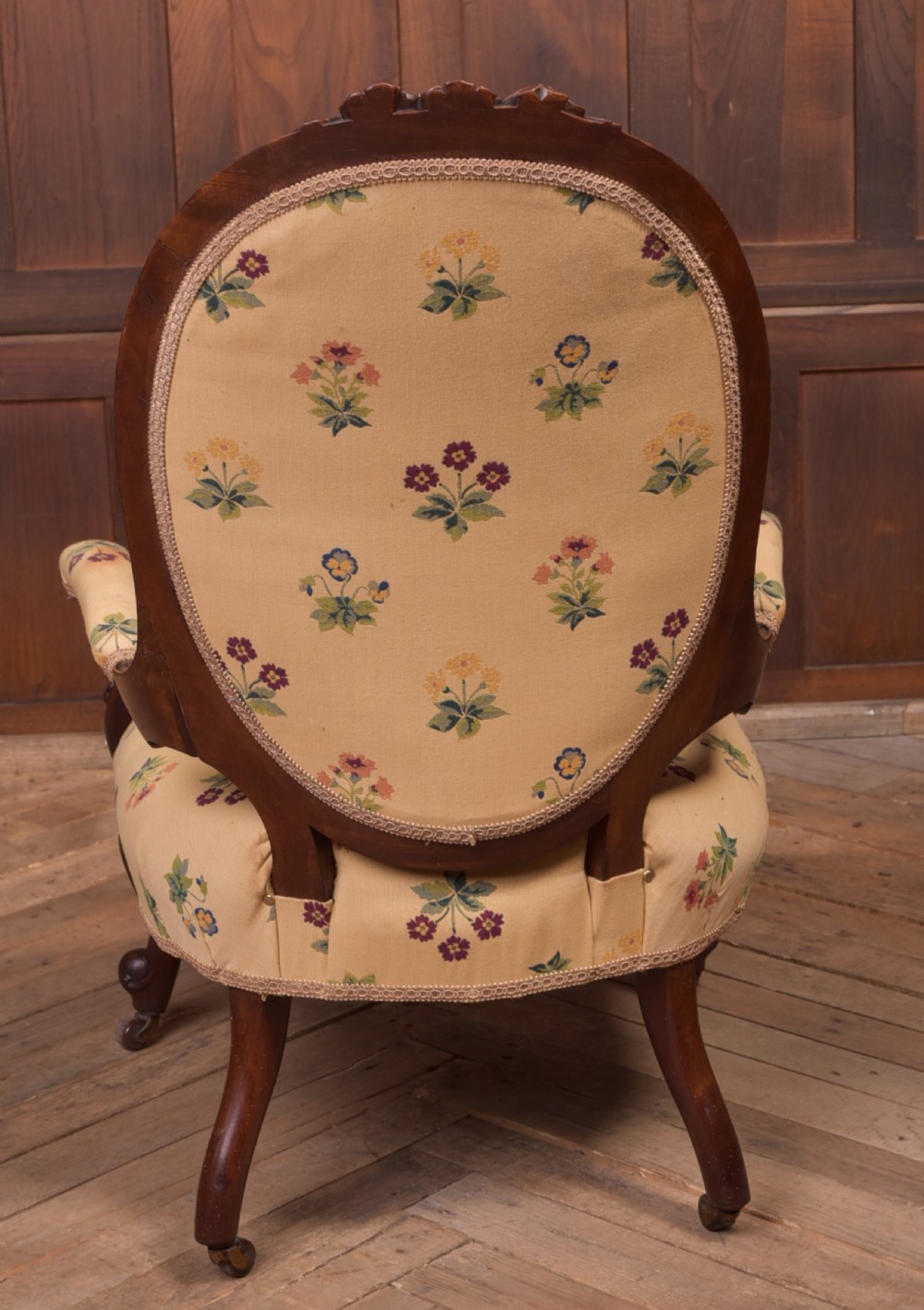 Victorian Walnut Arm-Chair View X