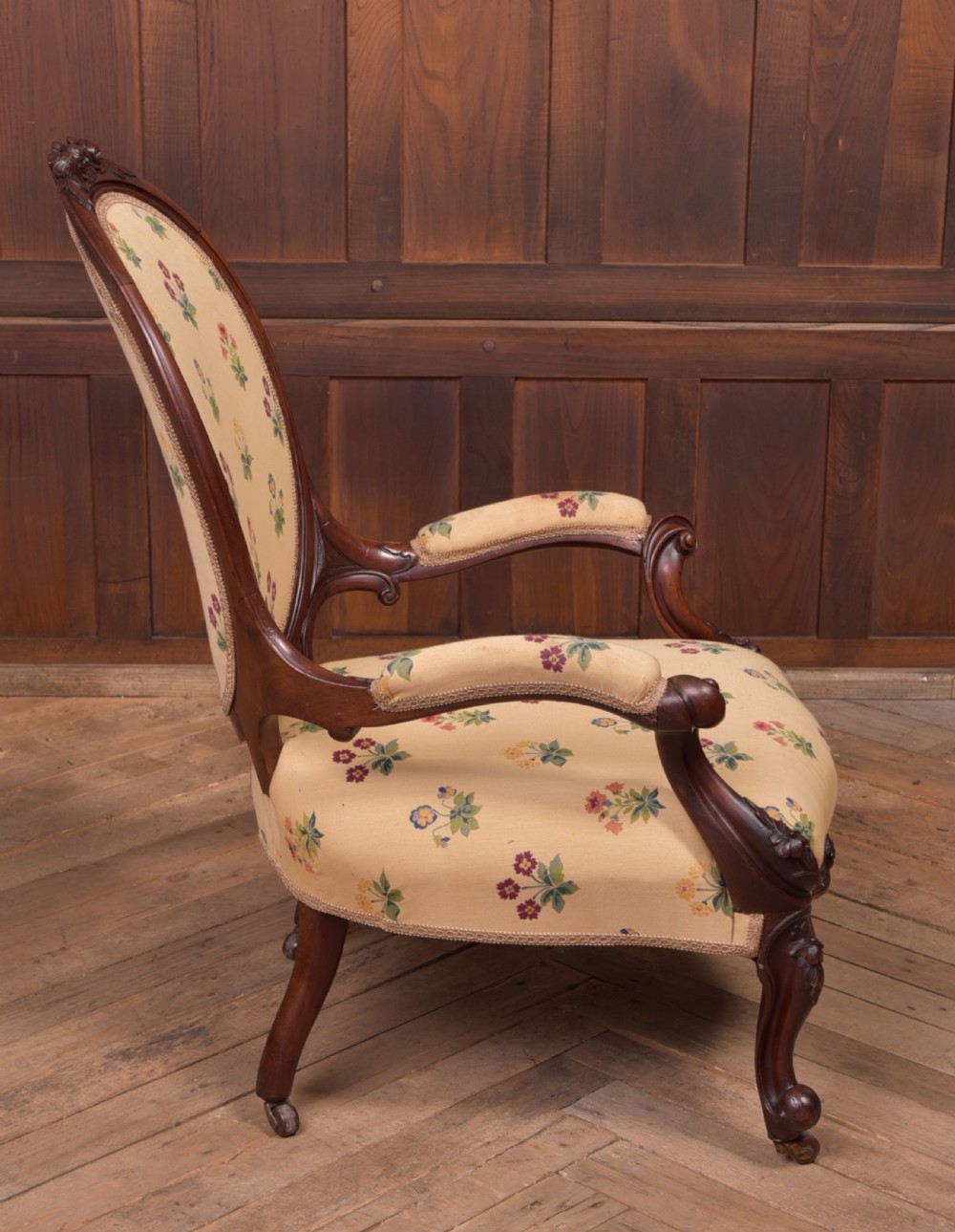 Victorian Walnut Arm-Chair View XII