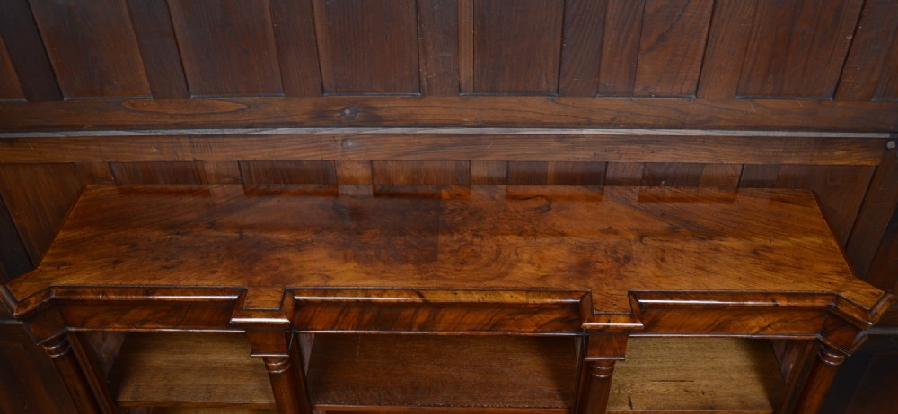 Victorian Walnut Bookcase View III