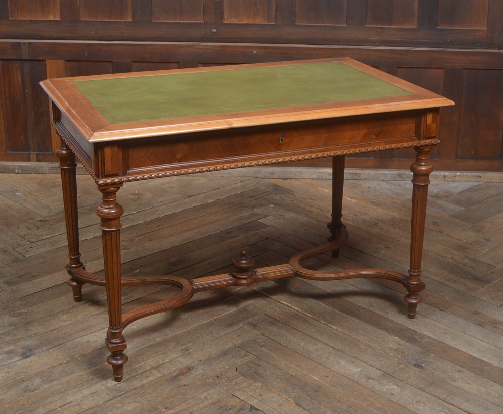 French Walnut Writing Table
