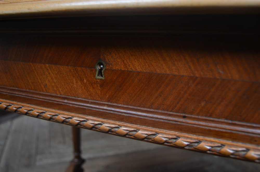 French Walnut Writing Table View XV
