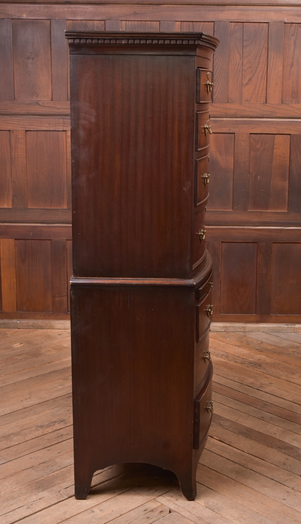 Edwardian Mahogany Chest on Chest View V