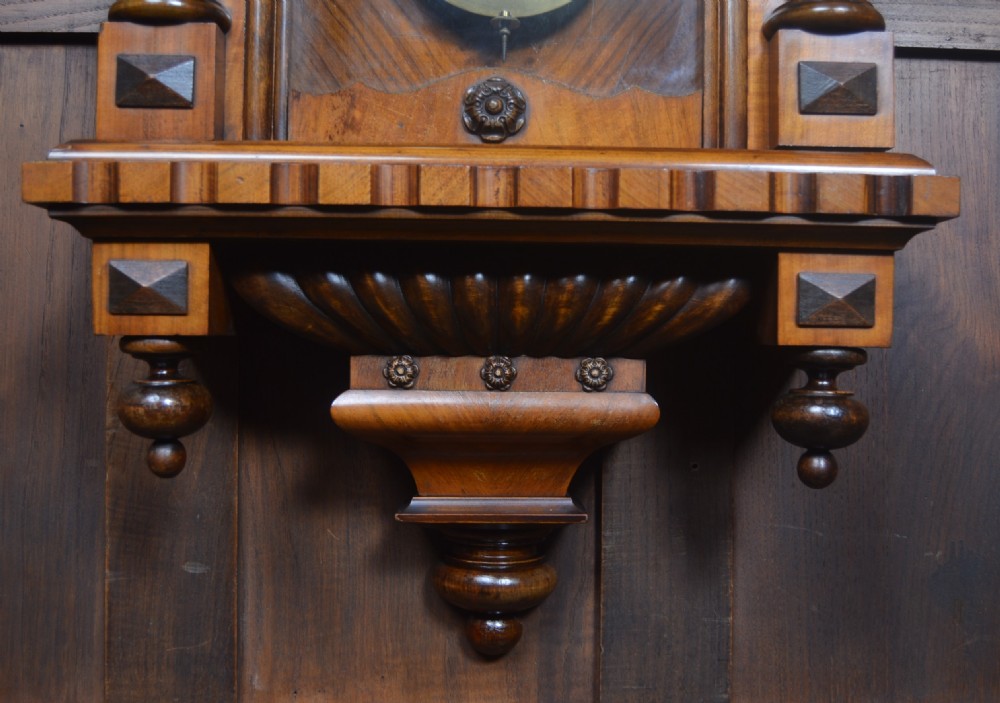 Victorian German Wall Clock View IV