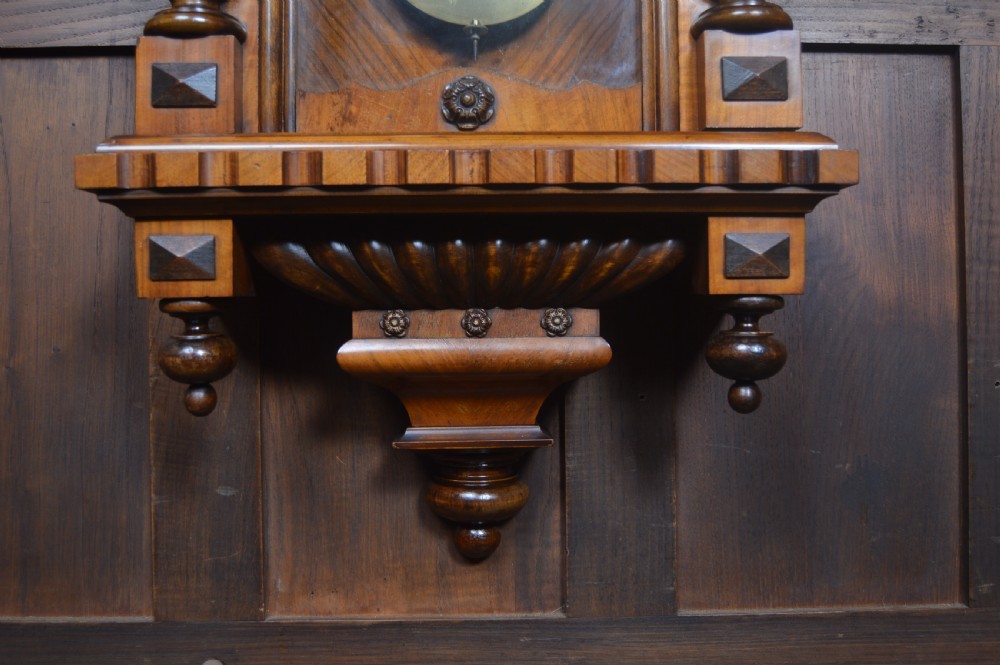 Victorian German Wall Clock View X