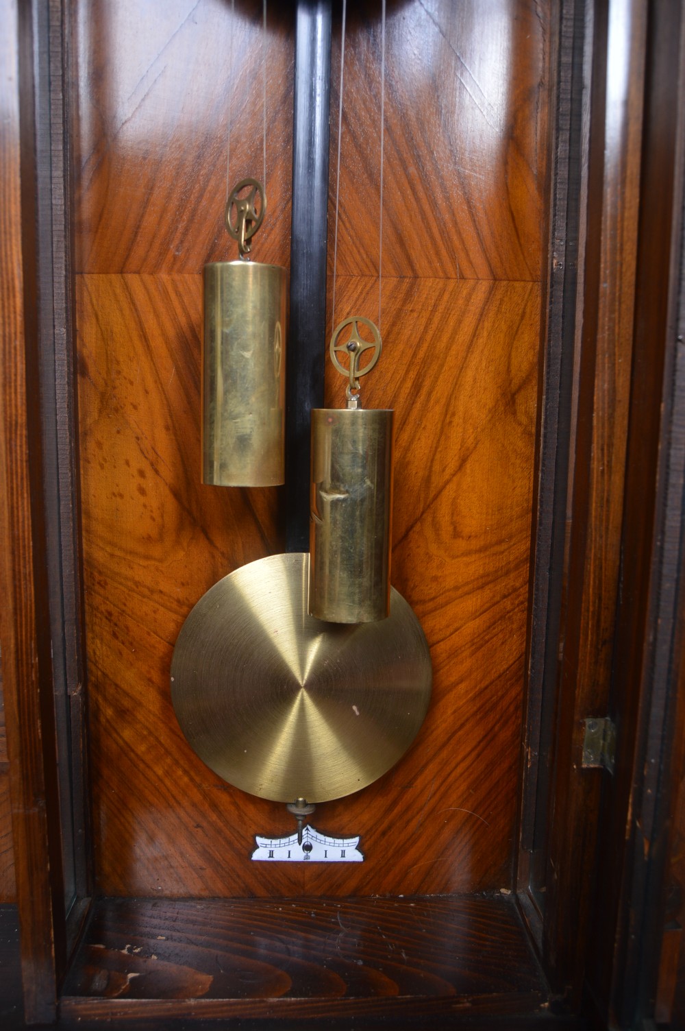 Victorian German Wall Clock View XII