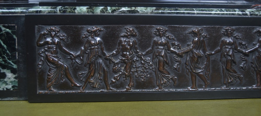 French Marble Mantel Clock View IX