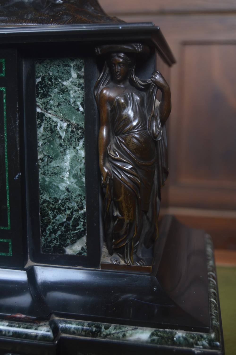French Marble Mantel Clock View XI