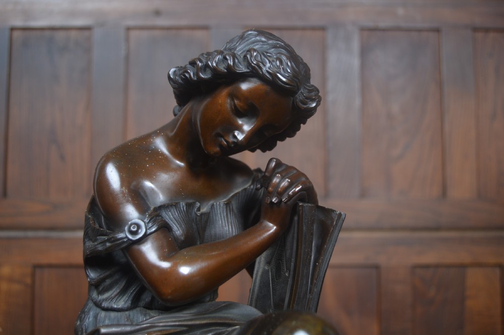 French Marble Mantel Clock View XII