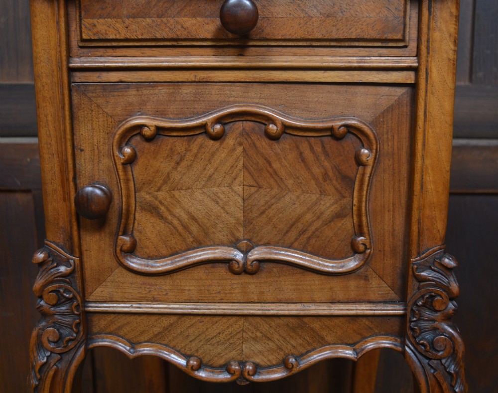 Victorian French Walnut Pot Cupboard View IV