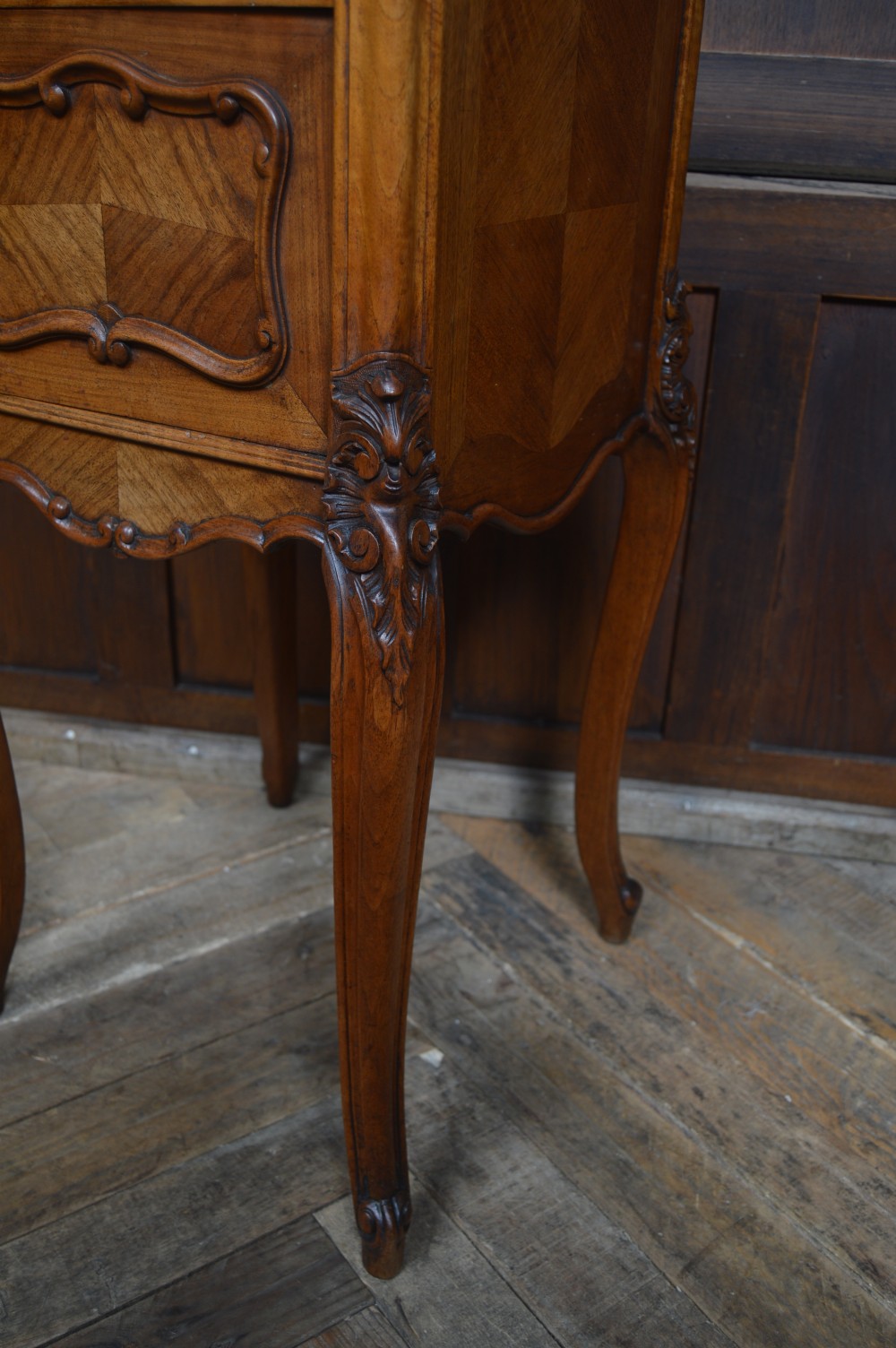 Victorian French Walnut Pot Cupboard View V