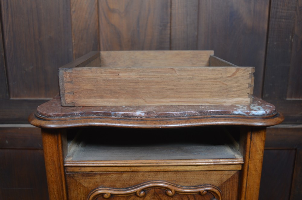 Victorian French Walnut Pot Cupboard View X