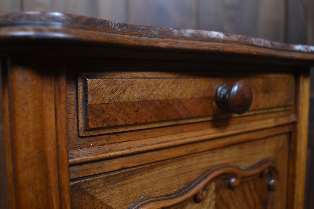 Victorian French Walnut Pot Cupboard View XVI
