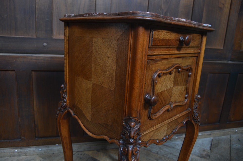 Victorian French Walnut Pot Cupboard View XVII