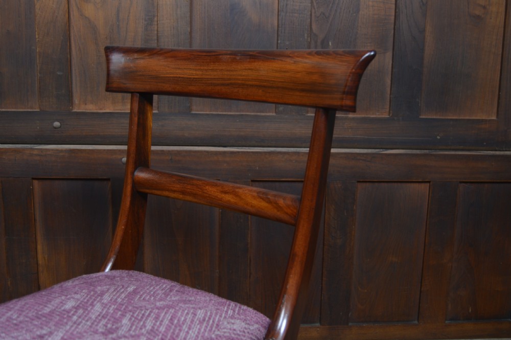 8 Victorian Rosewood Dining Chairs View XII