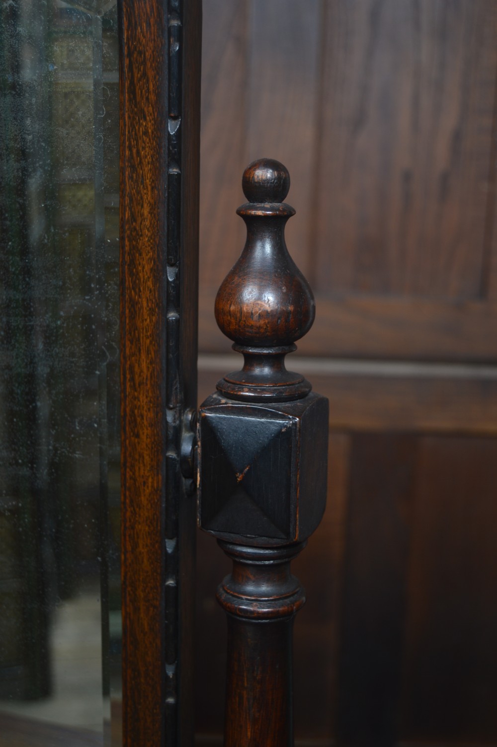 Edwardian Chinoiserie Oak Dressing Table View VI
