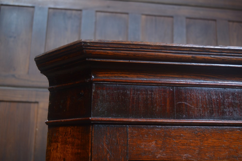 Georgian Oak Corner Cabinet View II