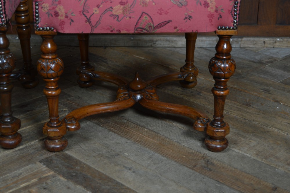 Victorian Walnut Hall Chairs View XIV