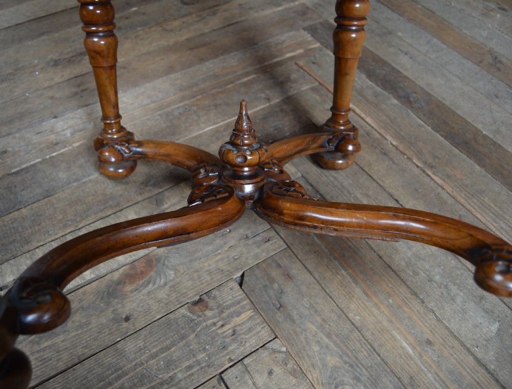 Victorian Walnut Hall Chairs View XVII
