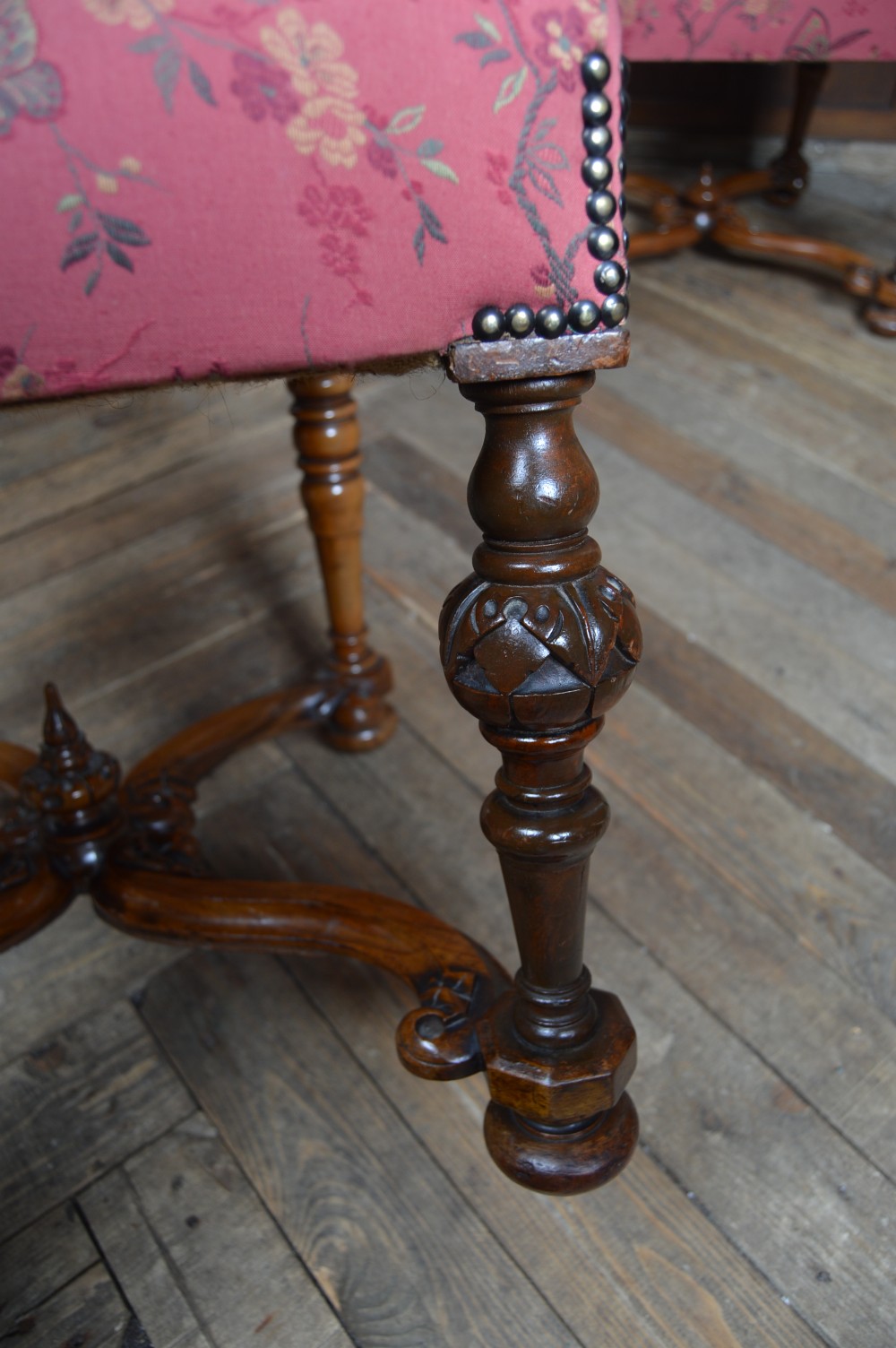 Victorian Walnut Hall Chairs View XVIII