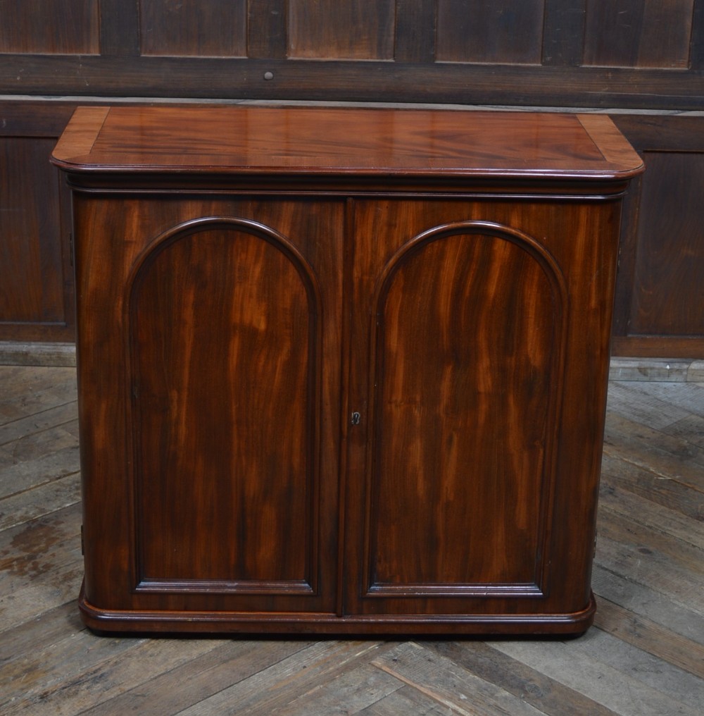 Victorian Mahogany Office Cabinet